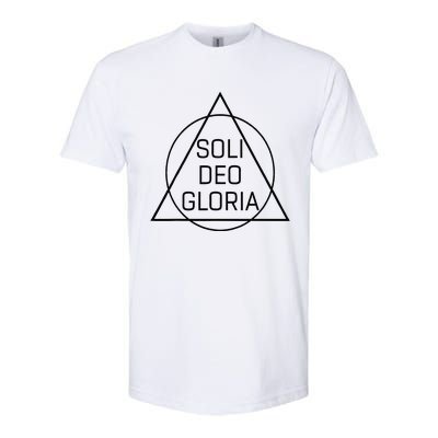 Soli Deo Gloria Five Solas Reformed Theology Softstyle® CVC T-Shirt