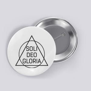 Soli Deo Gloria Five Solas Reformed Theology Button