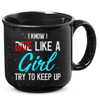 Scuba Diving Gifts For Scuba Divers Scuba 15oz Campfire Ceramic Mug