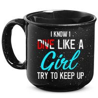 Scuba Diving Gifts For Scuba Divers Scuba 15oz Campfire Ceramic Mug
