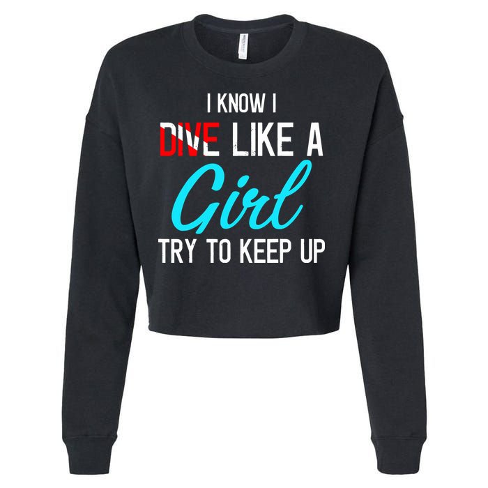 Scuba Diving Gifts For Scuba Divers Scuba Cropped Pullover Crew
