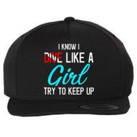 Scuba Diving Gifts For Scuba Divers Scuba Wool Snapback Cap