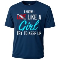 Scuba Diving Gifts For Scuba Divers Scuba Cooling Performance Crew T-Shirt