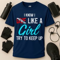 Scuba Diving Gifts For Scuba Divers Scuba Cooling Performance Crew T-Shirt