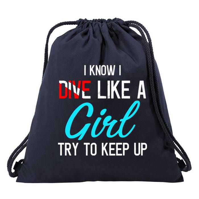 Scuba Diving Gifts For Scuba Divers Scuba Drawstring Bag
