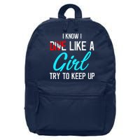Scuba Diving Gifts For Scuba Divers Scuba 16 in Basic Backpack