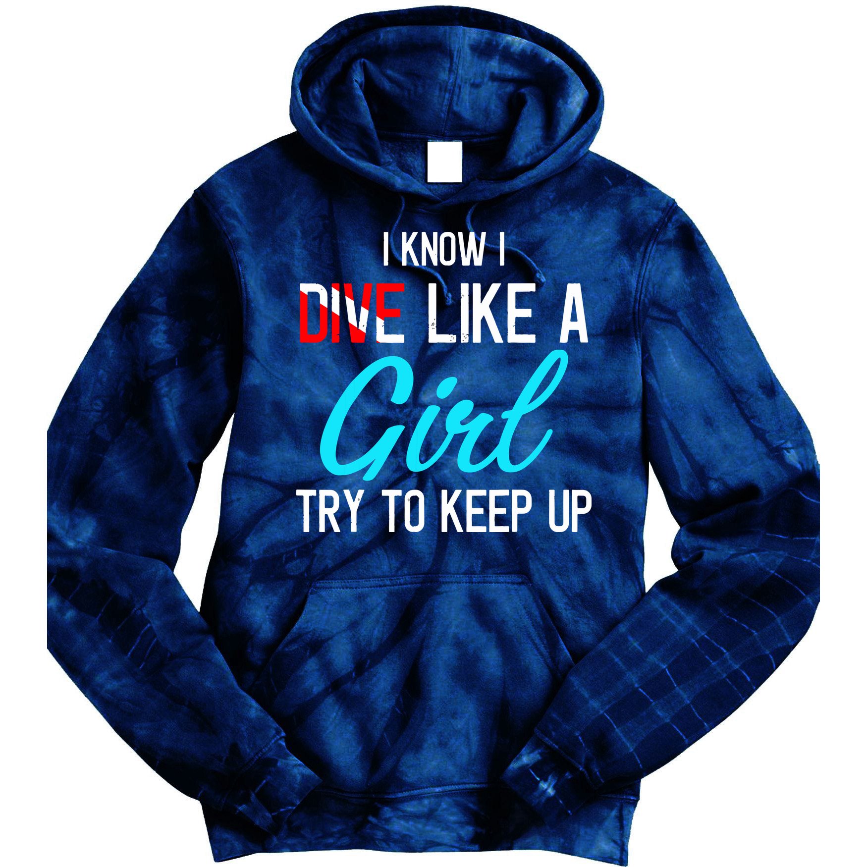 Scuba Diving Gifts For Scuba Divers Scuba Tie Dye Hoodie