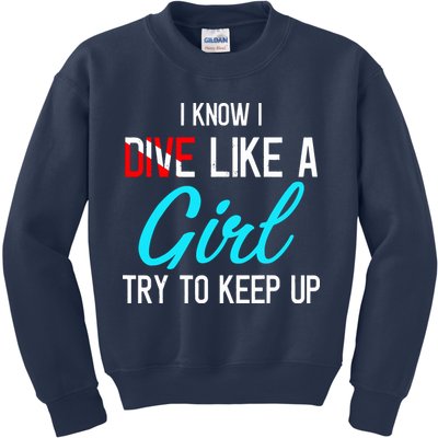 Scuba Diving Gifts For Scuba Divers Scuba Kids Sweatshirt