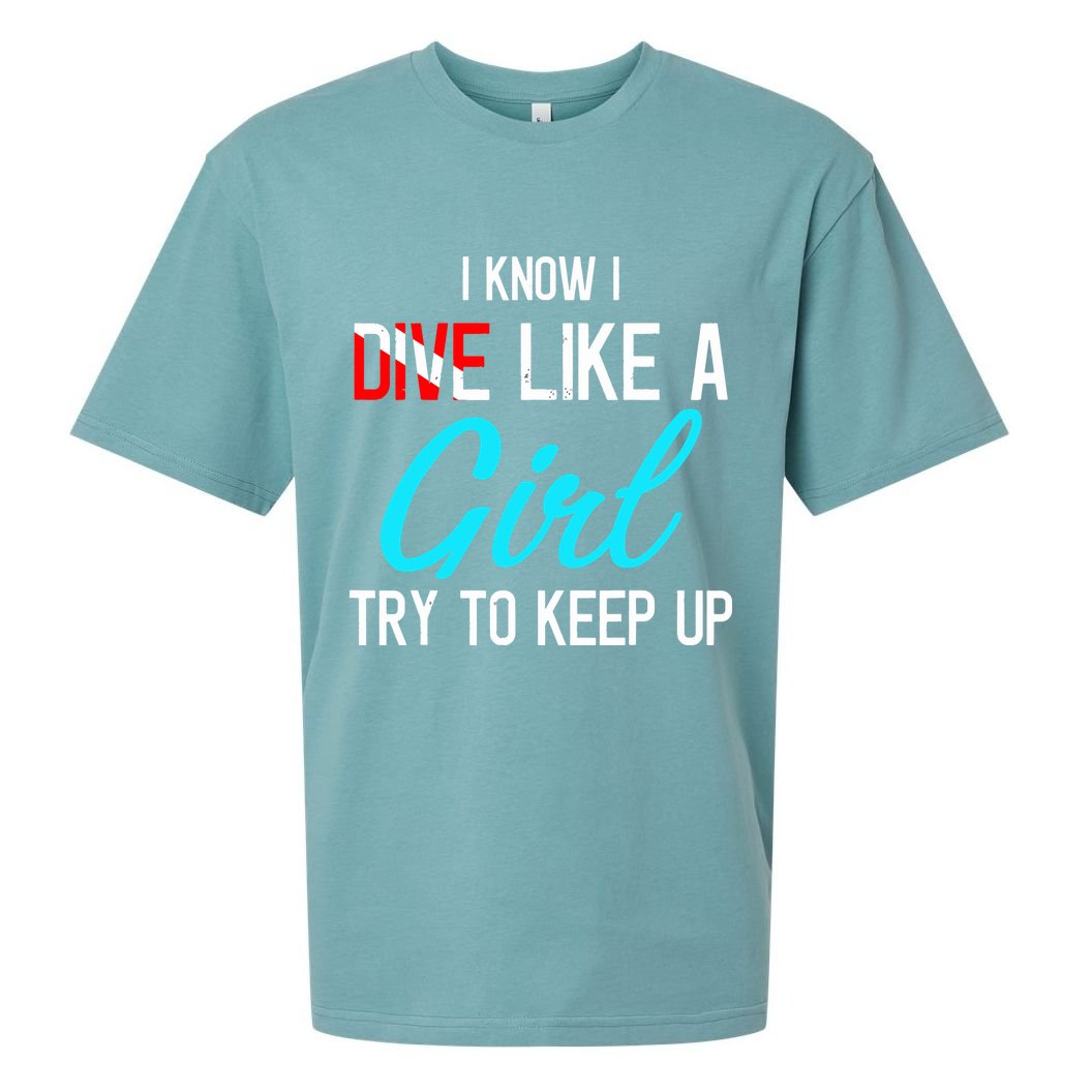 Scuba Diving Gifts For Scuba Divers Scuba Sueded Cloud Jersey T-Shirt