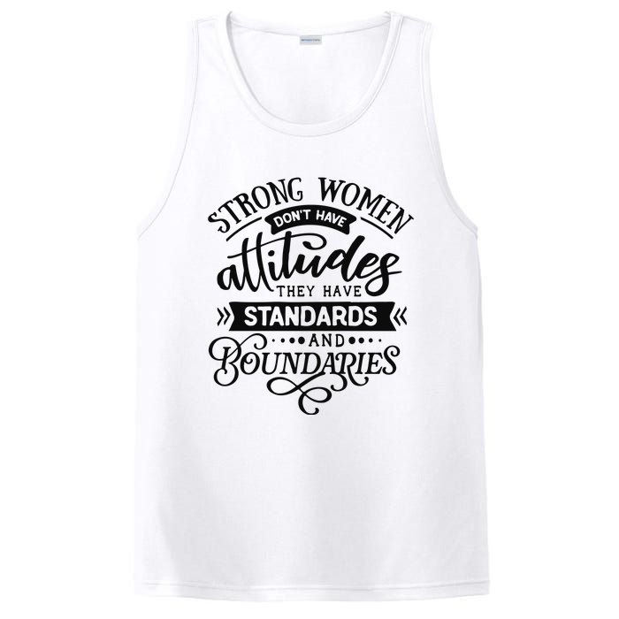 Strong Dont Have Attitudes Strong Woman PosiCharge Competitor Tank