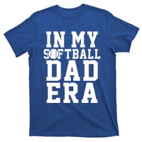 Softball Daddy Humor Design Funny Softball Dad Cute Gift T-Shirt