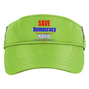 Save Democracy Harris Adult Drive Performance Visor