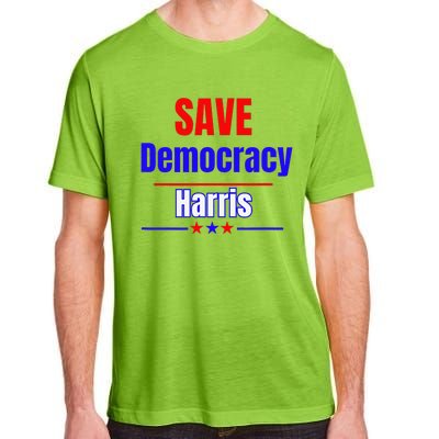 Save Democracy Harris Adult ChromaSoft Performance T-Shirt