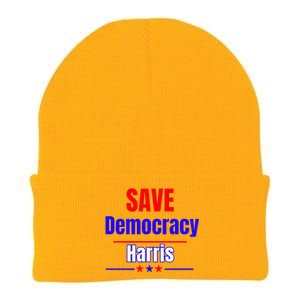 Save Democracy Harris Knit Cap Winter Beanie