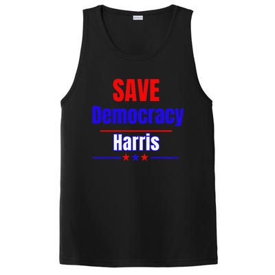 Save Democracy Harris PosiCharge Competitor Tank