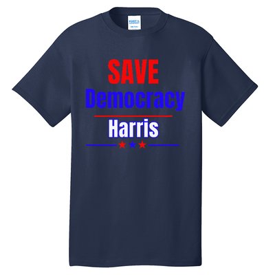 Save Democracy Harris Tall T-Shirt