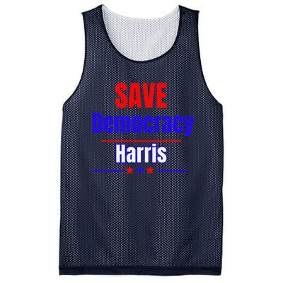 Save Democracy Harris Mesh Reversible Basketball Jersey Tank