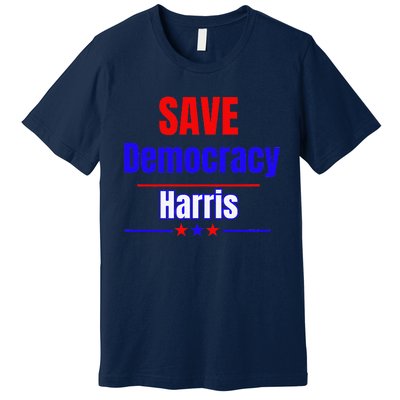 Save Democracy Harris Premium T-Shirt