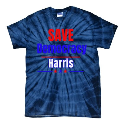 Save Democracy Harris Tie-Dye T-Shirt