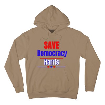 Save Democracy Harris Hoodie