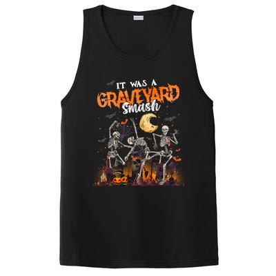 Skeleton Dancing Halloween Spooky PosiCharge Competitor Tank