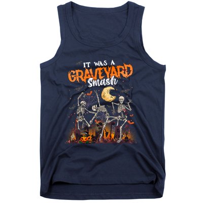 Skeleton Dancing Halloween Spooky Tank Top