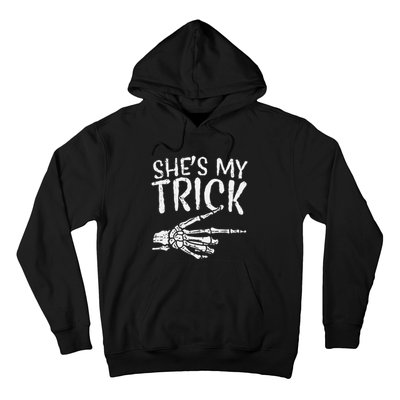 Spooky Duo Halloween Costume for Couples Hoodie