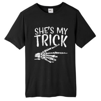 Spooky Duo Halloween Costume for Couples Tall Fusion ChromaSoft Performance T-Shirt