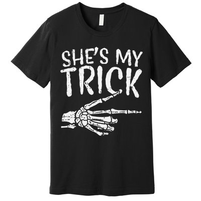 Spooky Duo Halloween Costume for Couples Premium T-Shirt