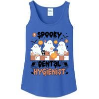 Spooky Dental Hygienist Halloween Dental Hygiene Groovy Gift Ladies Essential Tank