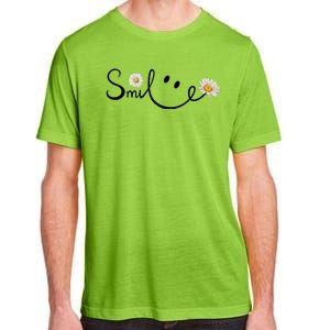 Smile Daisy Happy Face Adult ChromaSoft Performance T-Shirt