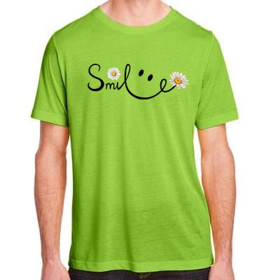 Smile Daisy Happy Face Adult ChromaSoft Performance T-Shirt