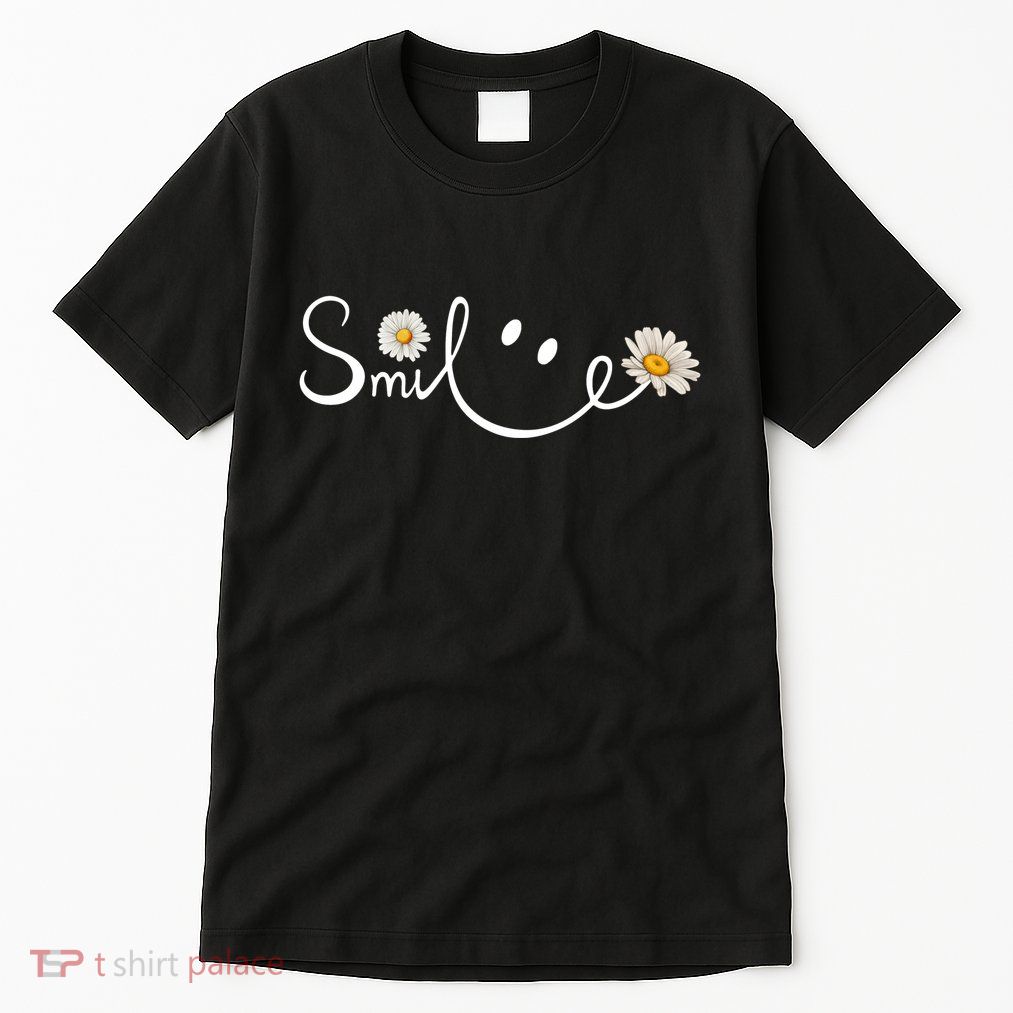 Smile Daisy Happy Face Tall T-Shirt