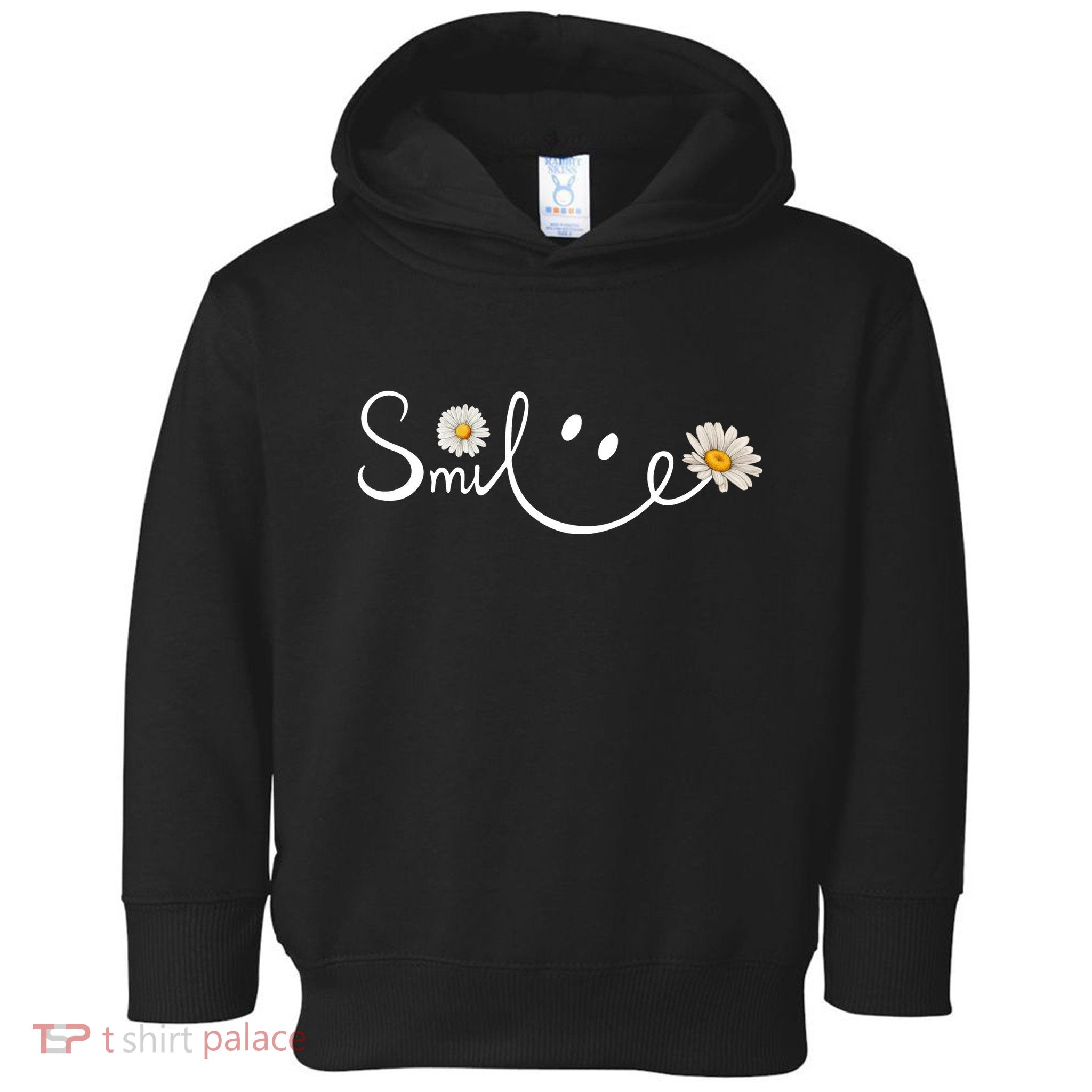 Smile Daisy Happy Face Toddler Hoodie