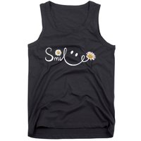 Smile Daisy Happy Face Tank Top