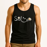 Smile Daisy Happy Face Tank Top