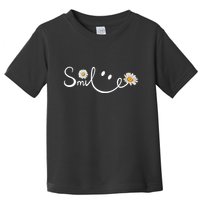 Smile Daisy Happy Face Toddler T-Shirt
