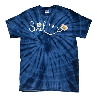 Smile Daisy Happy Face Tie-Dye T-Shirt