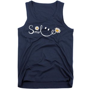 Smile Daisy Happy Face Tank Top