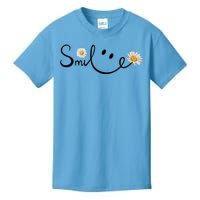 Smile Daisy Happy Face Kids T-Shirt