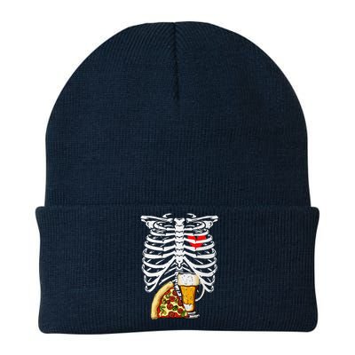 Skeleton Dad Halloween Pregnancy Couples Costumes Knit Cap Winter Beanie