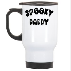 Spooky Daddy Halloween Gift Stainless Steel Travel Mug