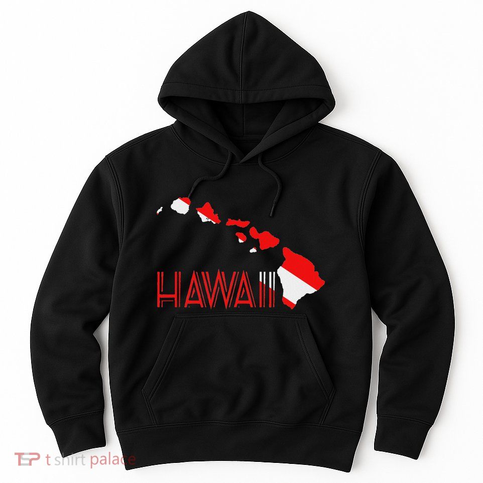 Scuba Dive Hawaii Scuba Diving Flag Hoodie