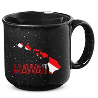 Scuba Dive Hawaii Scuba Diving Flag 15oz Campfire Ceramic Mug