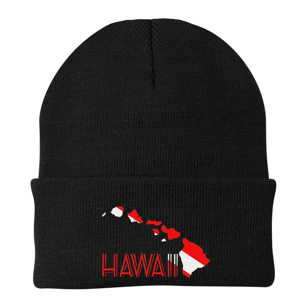 Scuba Dive Hawaii Scuba Diving Flag Beanie