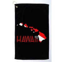 Scuba Dive Hawaii Scuba Diving Flag Golf Towel