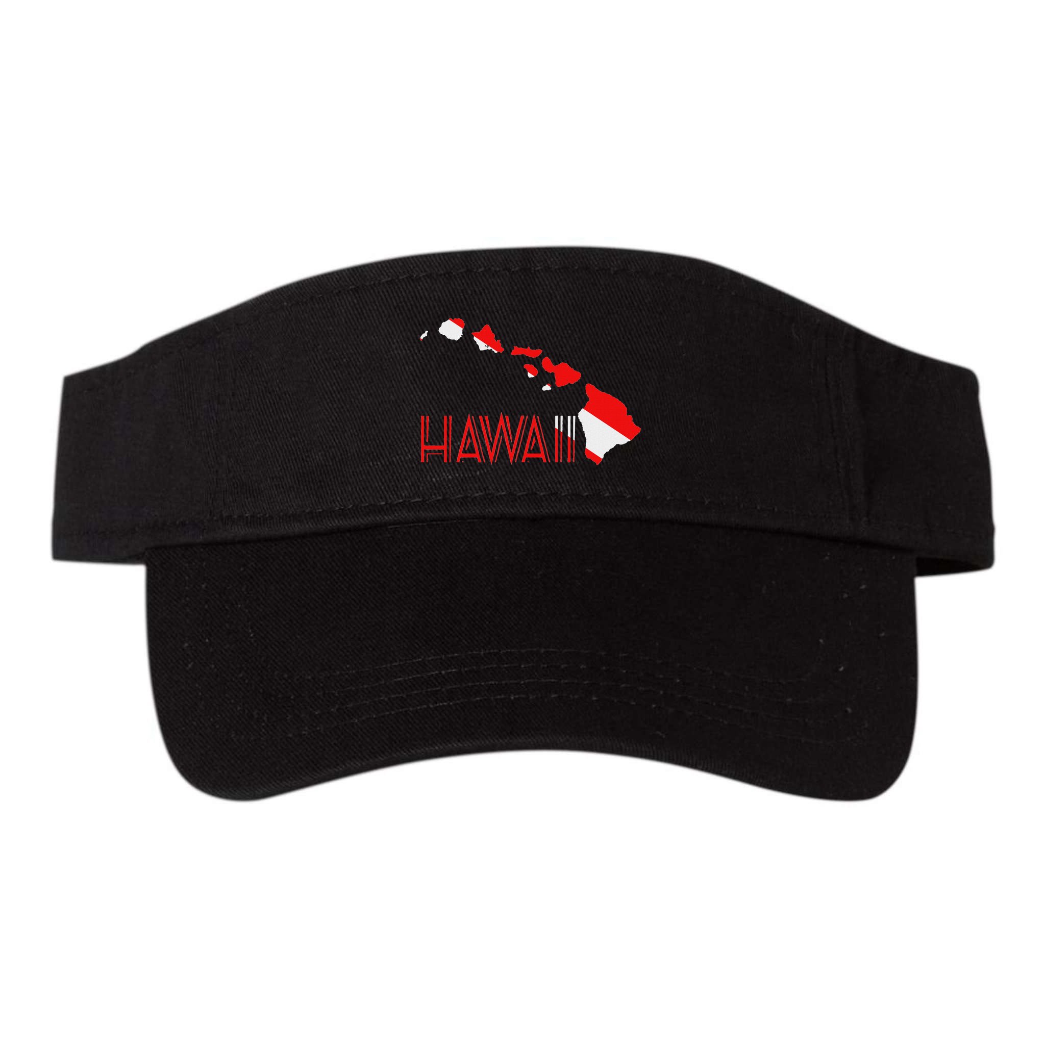 Scuba Dive Hawaii Scuba Diving Flag Visor