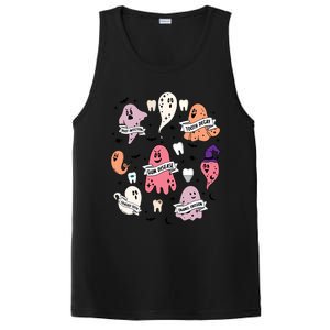 Spooky Dentist Hygienist Halloween Dental Assistant Squad Cool Gift PosiCharge Competitor Tank