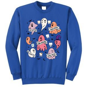 Spooky Dentist Hygienist Halloween Dental Assistant Squad Cool Gift Sweatshirt