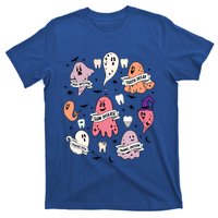 Spooky Dentist Hygienist Halloween Dental Assistant Squad Cool Gift T-Shirt